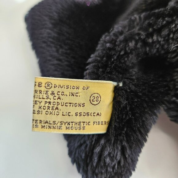 Disney Minnie Mouse Hand Puppet Plush 12” Applause Wallace Berrie & Co #28 Vntg - Picture 5 of 5